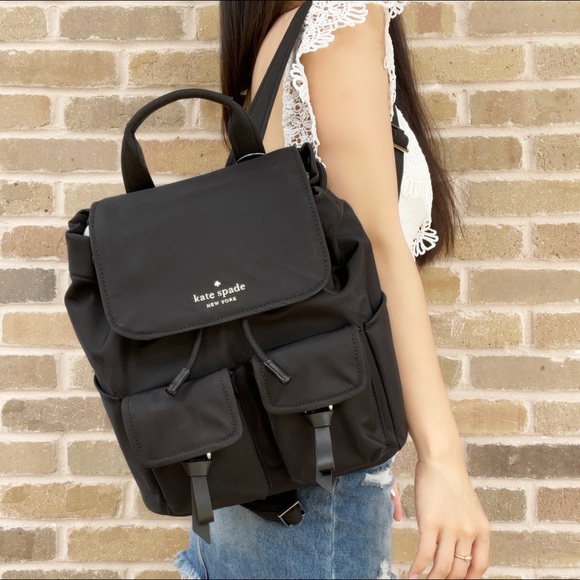 Gaby’sBags💕NWT Kate Spade Backpack Black - Picture 3 of 4